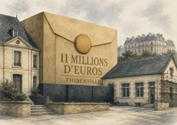 Illustration - mairie de Thiberville et documents budgétaires
