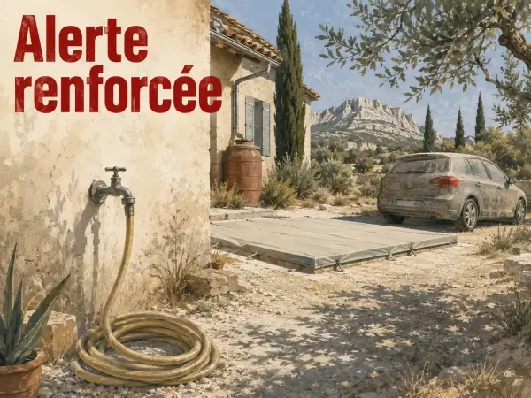 Illustration - Jardin sec au bord de l’Arc