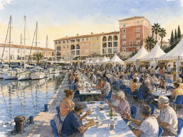 Illustration - Sardinades sur le Port Renaissance