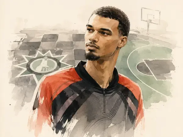 Playground de basket aux couleurs de Nanterre