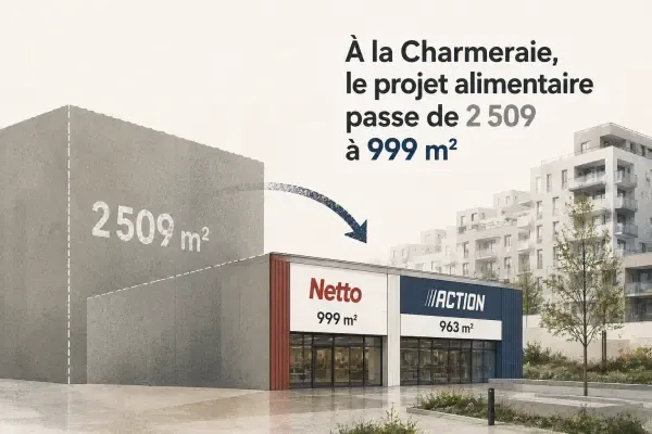 Illustration - commerces de la Charmeraie