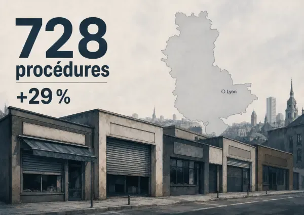 Illustration - Entreprises lyonnaises sous tension
