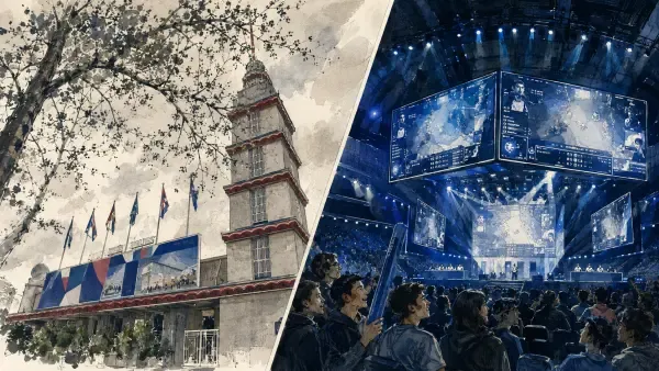 Arènes d’esport à la porte de Versailles