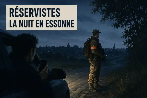 Réservistes de nuit en Essonne
