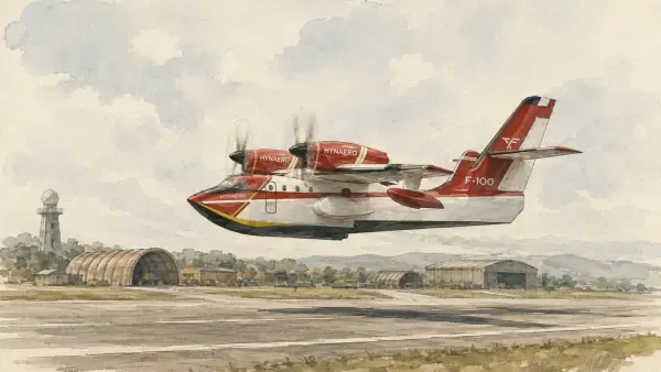Bombardier d’eau en conception à Istres
