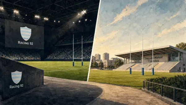 Supporters du Racing entre plusieurs stades