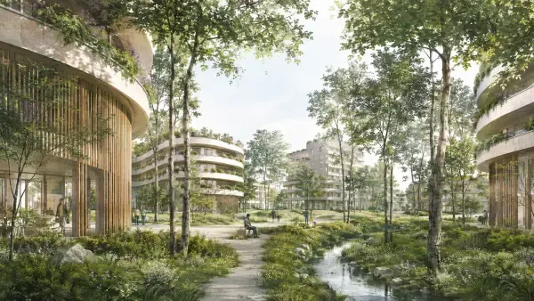 Illustration - Le quartier du Mail en transformation