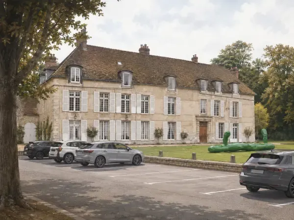 Parking paysager près du domaine Picasso