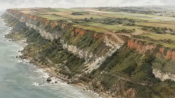 Illustration - Falaises et ancienne décharge de Dollemard