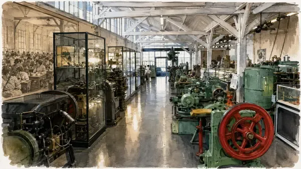 Machines de l’ancienne Cartoucherie de Survilliers