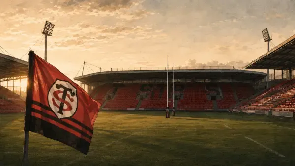 Silhouette de rugbyman à Ernest-Wallon