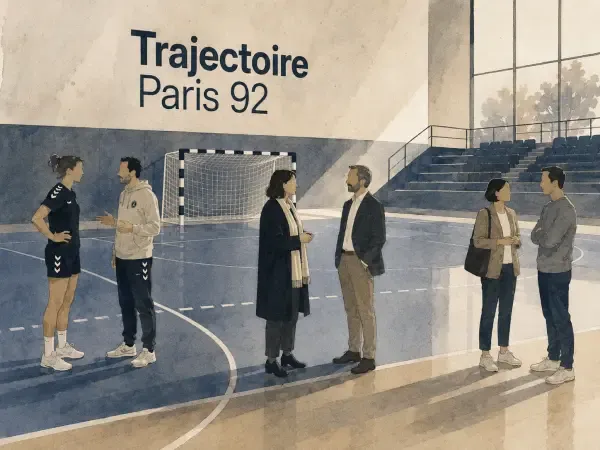 Illustration - Soir de match à Issy