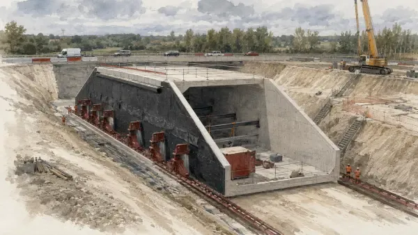 Illustration - ouvrage glissé sous la RN3