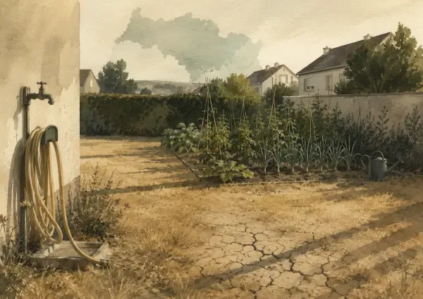 Illustration - restrictions d’eau dans le Val-d’Oise