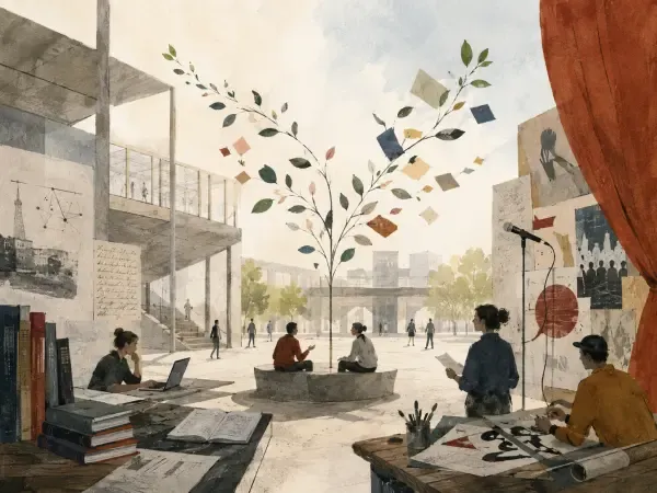 Illustration - Festival au Campus Condorcet