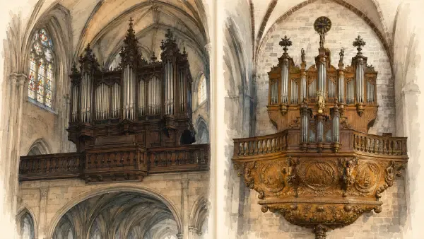 Illustration - Grand orgue de Saint-Ouen à Rouen