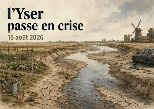 Illustration - Paysage de l’Yser asséché