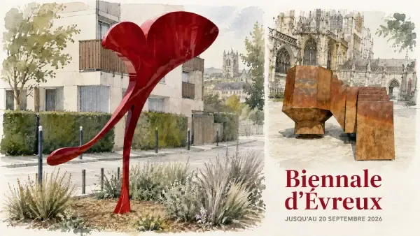 Illustration - sculptures dans Évreux