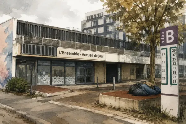 Illustration - Accueil social à Cergy
