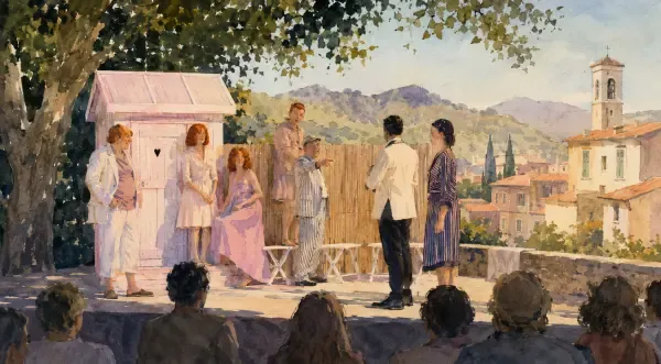 Illustration - Théâtre itinérant dans les villages