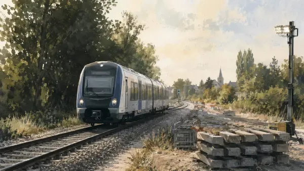 Illustration - Train de la ligne P