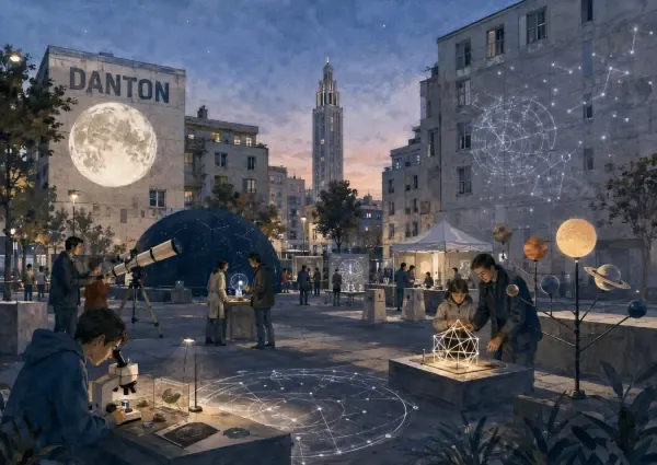 Illustration - Sciences dans le quartier Danton