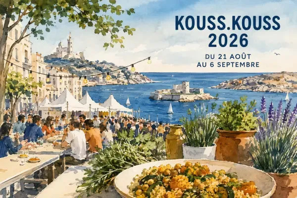 Herbes aromatiques et couscous à Marseille