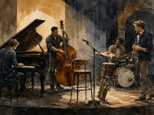 Illustration - Jam de jazz à Lisieux