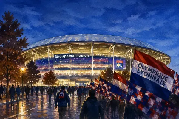 Stade de Décines un soir européen