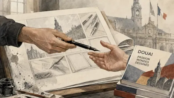 Illustration - Salon BD sous le beffroi