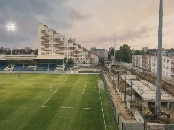 Illustration - Stade Bauer à Saint-Ouen