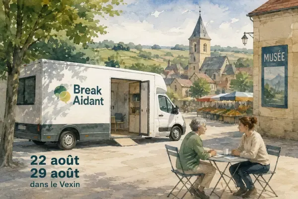 Illustration - camion du Break Aidant