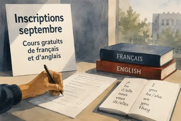 Illustration - cours de langues à Vitry