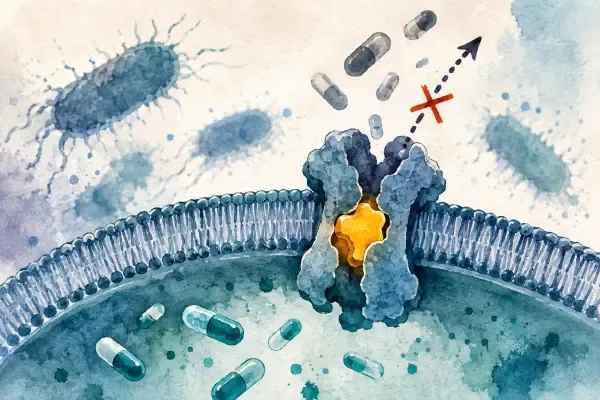 Illustration - recherche sur les antibiotiques