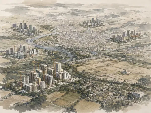Illustration de logements franciliens