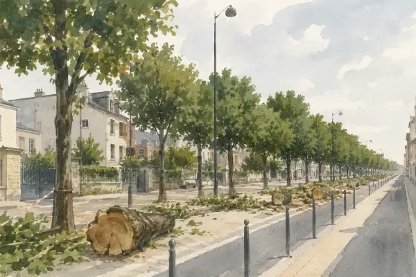 Illustration - Tilleuls de l’avenue Thiers