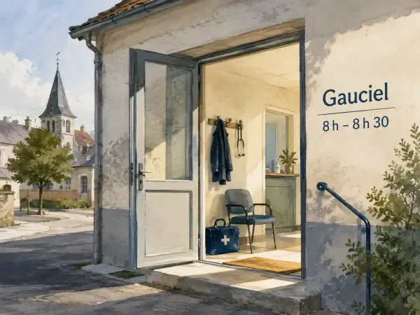 Illustration d’un cabinet infirmier à Gauciel