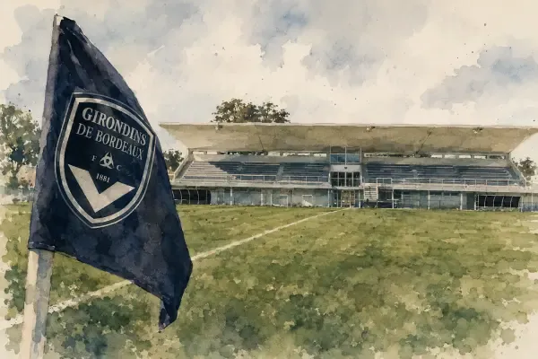 Illustration - Stade de football girondin