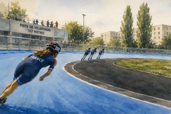 Illustration - roller de vitesse à Villeparisis