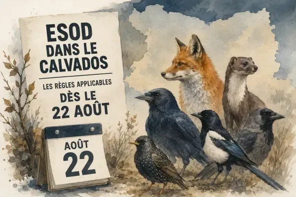 Illustration - Faune sauvage du Calvados