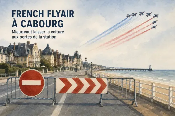 Illustration du meeting aérien de Cabourg