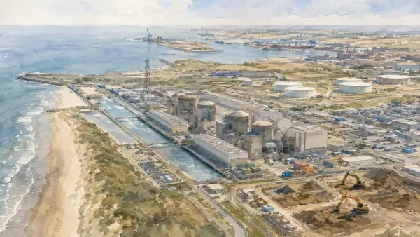Illustration - Chantier EPR2 sur le littoral dunkerquois