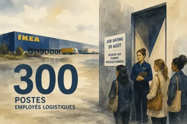 Illustration du centre IKEA de Limay