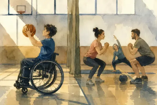 Illustration - sport partagé à Osny
