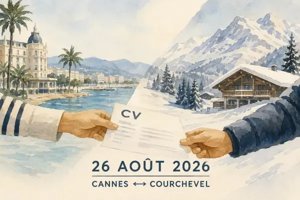 Illustration - recrutement saisonnier à Cannes