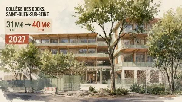 Illustration du collège des Docks