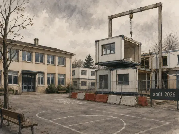 Illustration - École du Bouteiller à Louvres