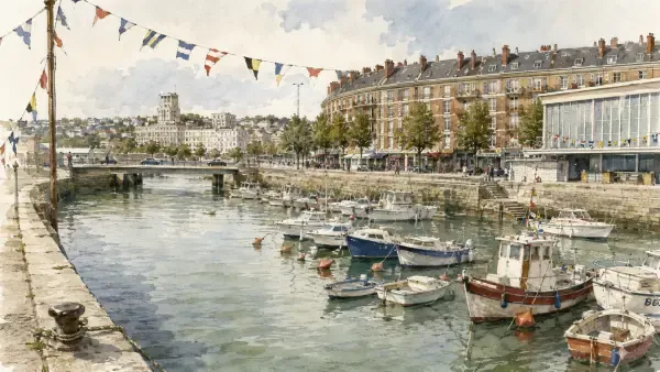 Fête maritime dans le quartier Saint-François