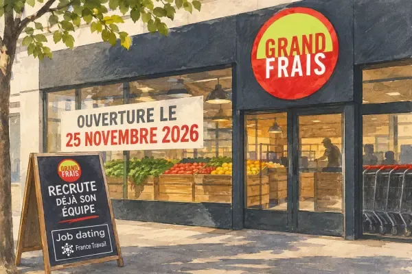 Illustration du futur Grand Frais à Clichy