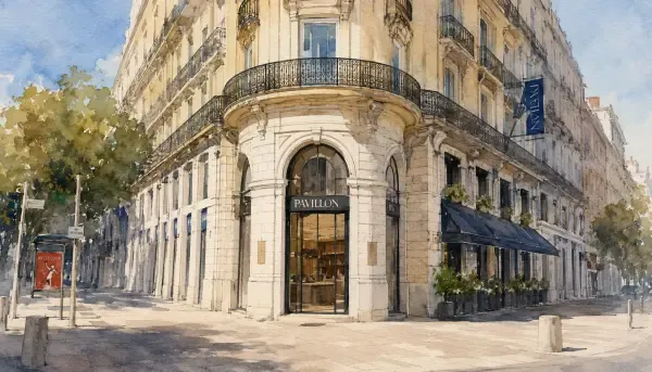 Illustration du restaurant-école de Bellecour
